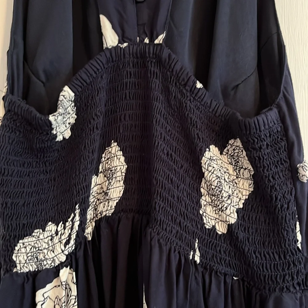 Juniors Japna Navy Maxi Dress - Picture 6 of 9